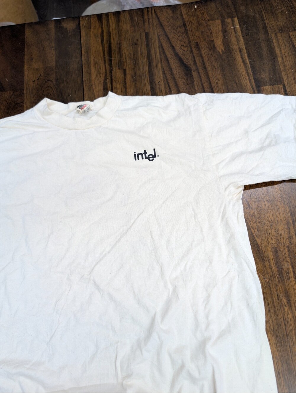 Vintage Intel OverDrive Processor Promo T Shirt XL